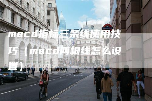 macd指标三条线使用技巧（macd两根线怎么设置）