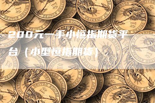200元一手小恒指期货平台（小型恒指期货）